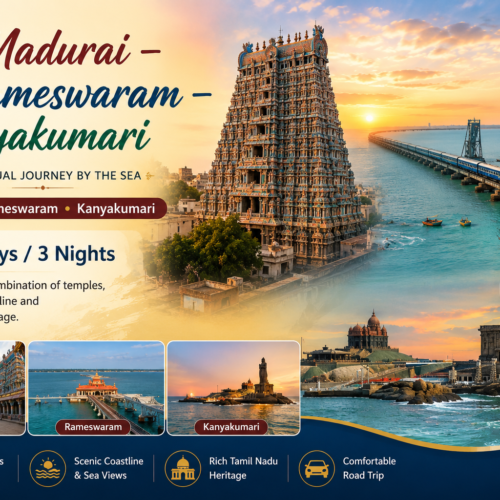 Madurai – Rameswaram – Kanyakumari